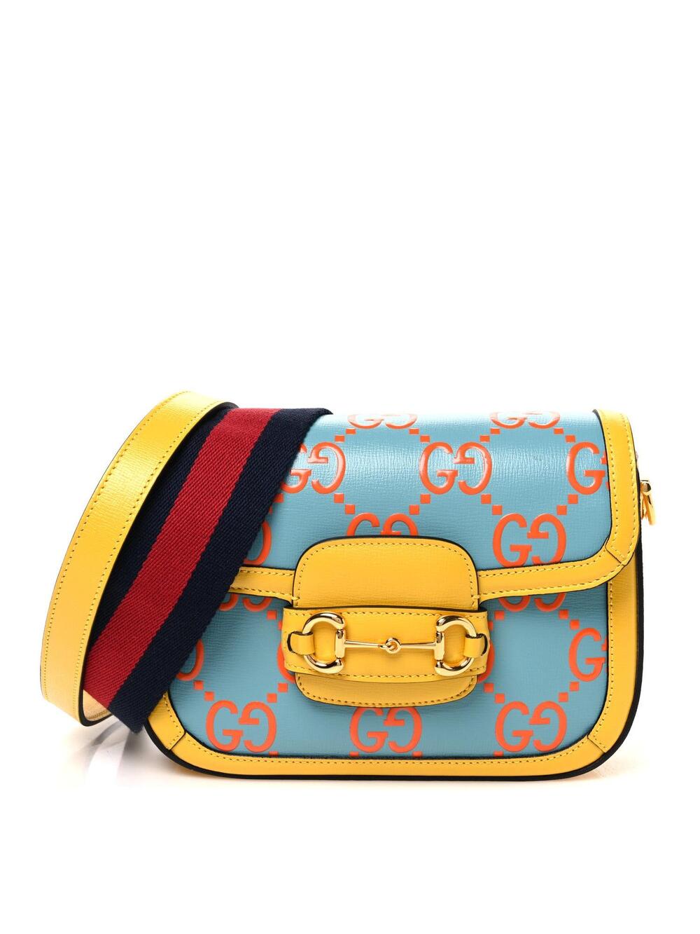 Gucci Azalea Calfskin Gg Bi-Color #347432G18B